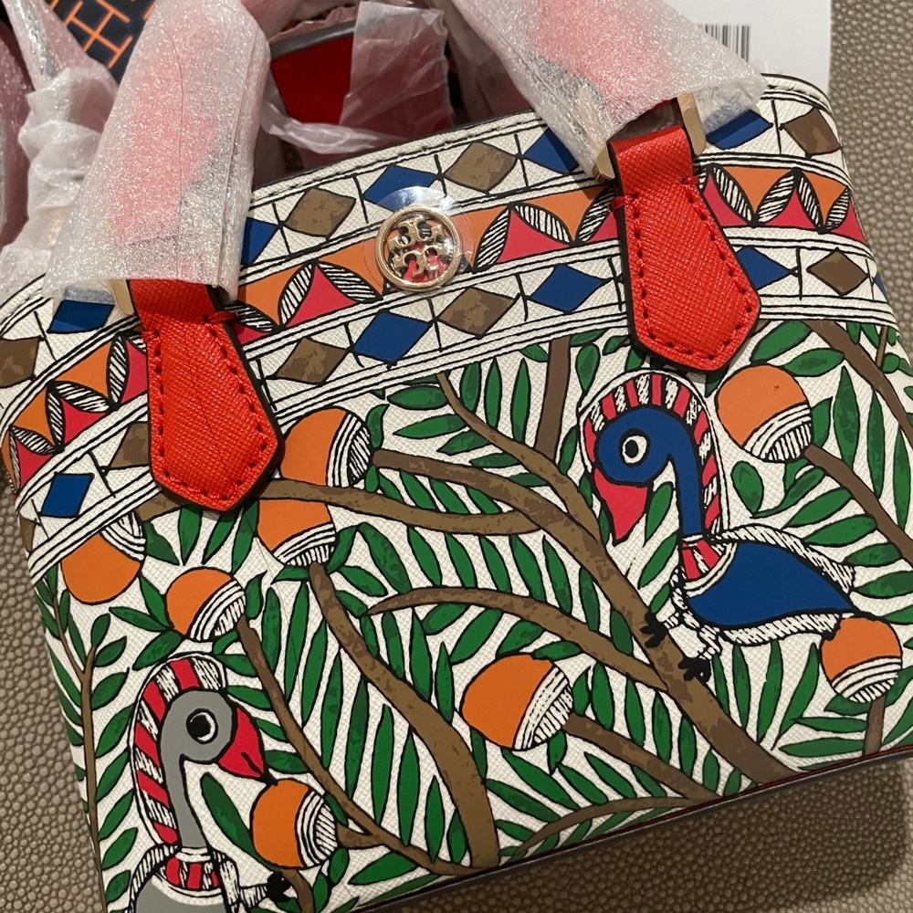 Tory Burch Robinson Printed Mini Satchel
